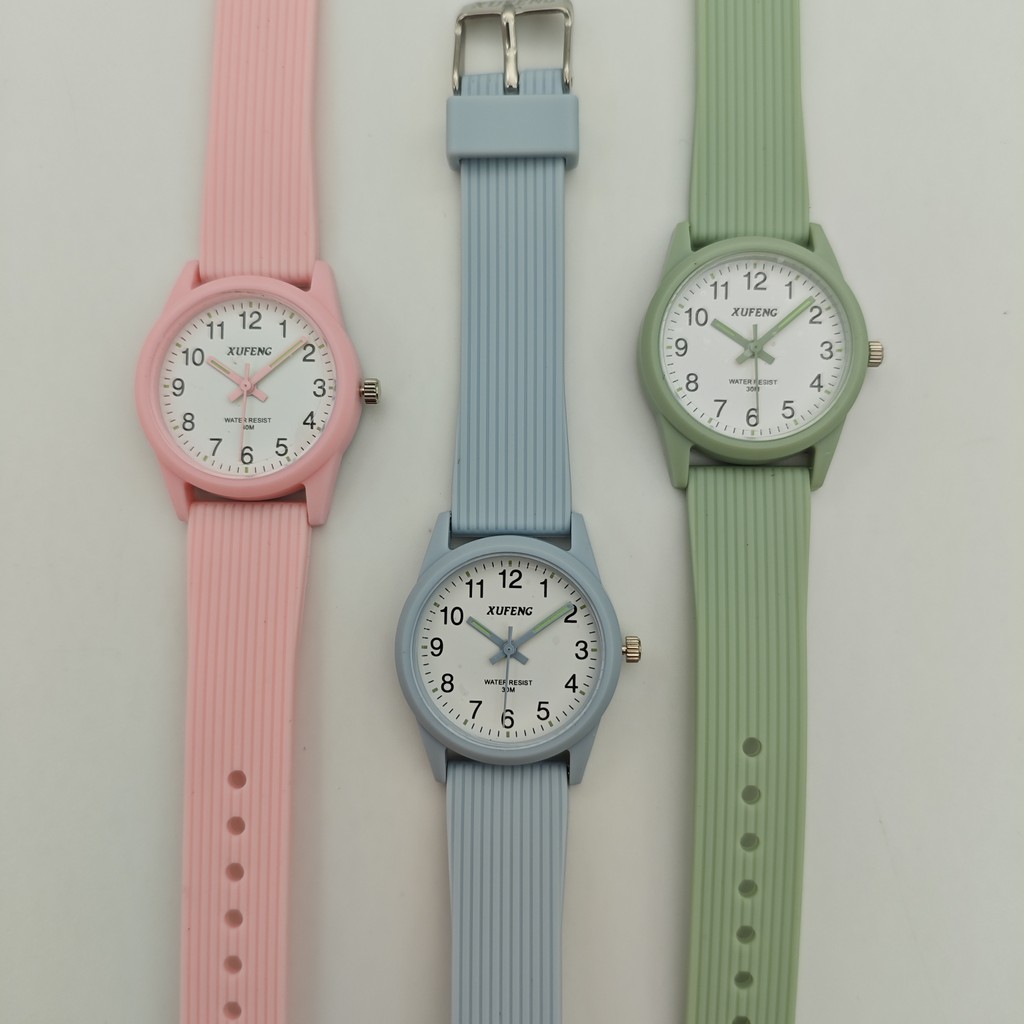 Relógio Xufeng à prova d'agua original feminino resistente esportivo/social presente [929] em Oferta na Shopee