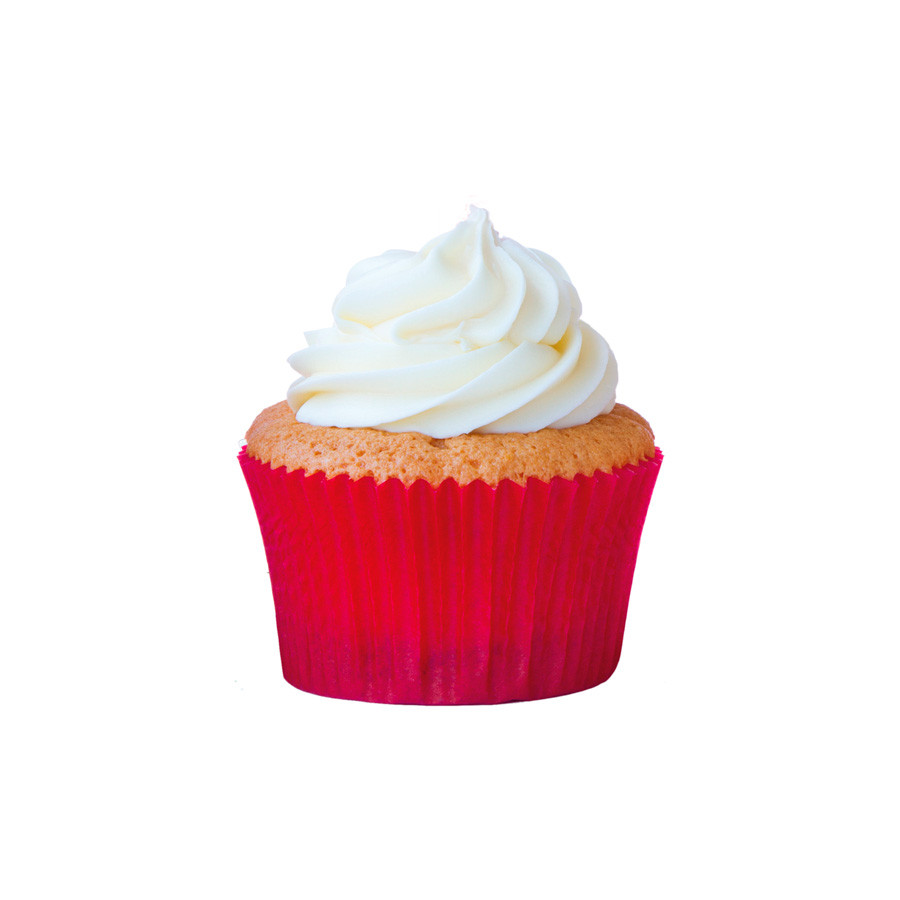 Forminha Forneável para Cupcake - Vermelho - 45 unidades - Mago - Rizzo em Oferta na Shopee
