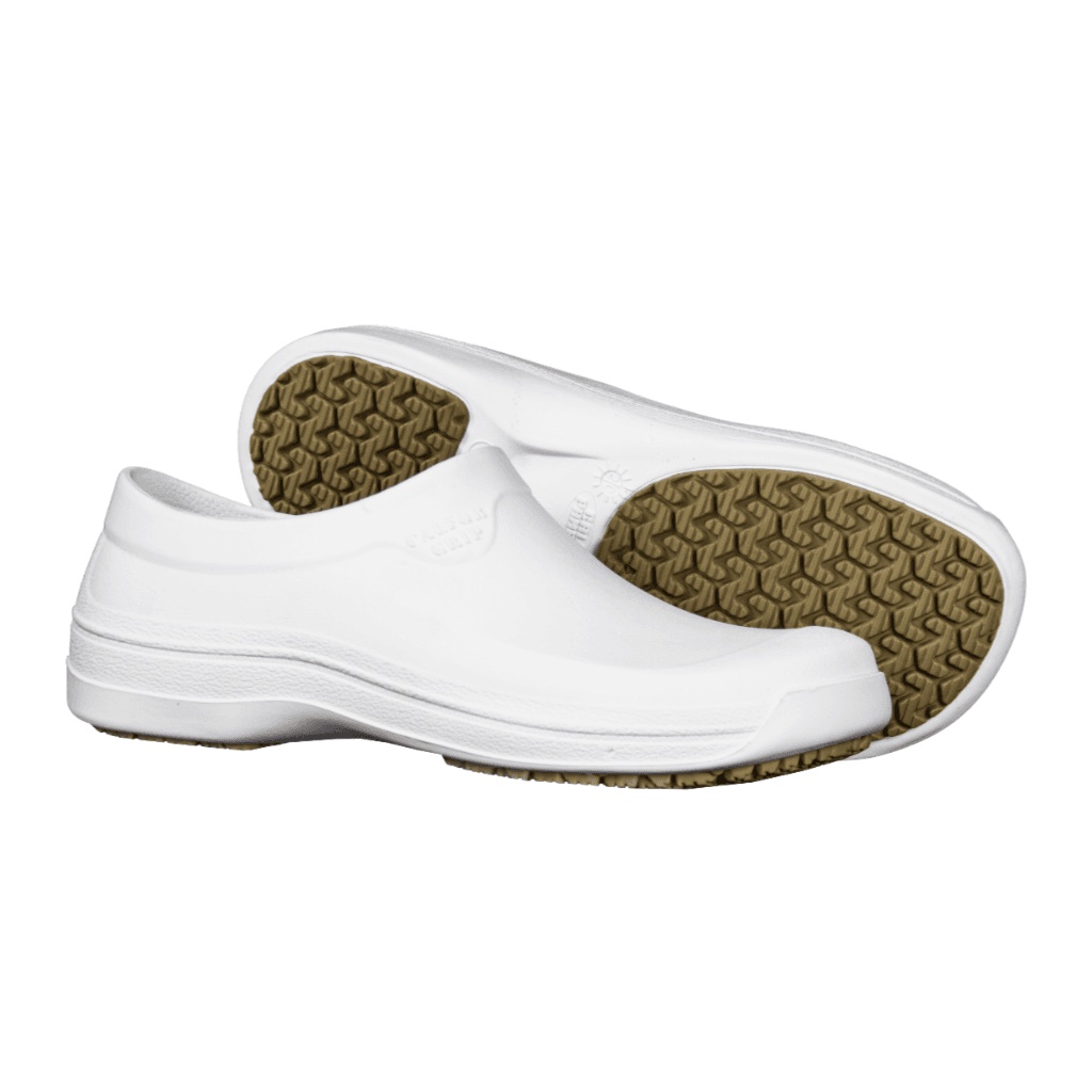 Sapato Profissional Fechado Branco Solado Antiderrapante CA 45991 Saúde Hospital