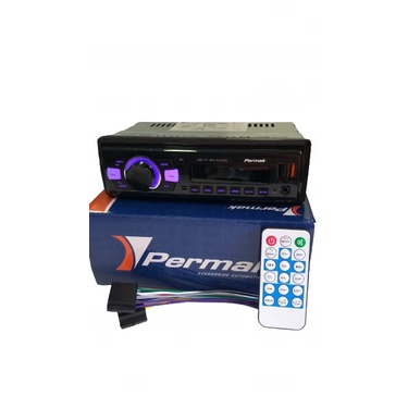 radio som de carro mp3 player  bluetooth usb controle permak