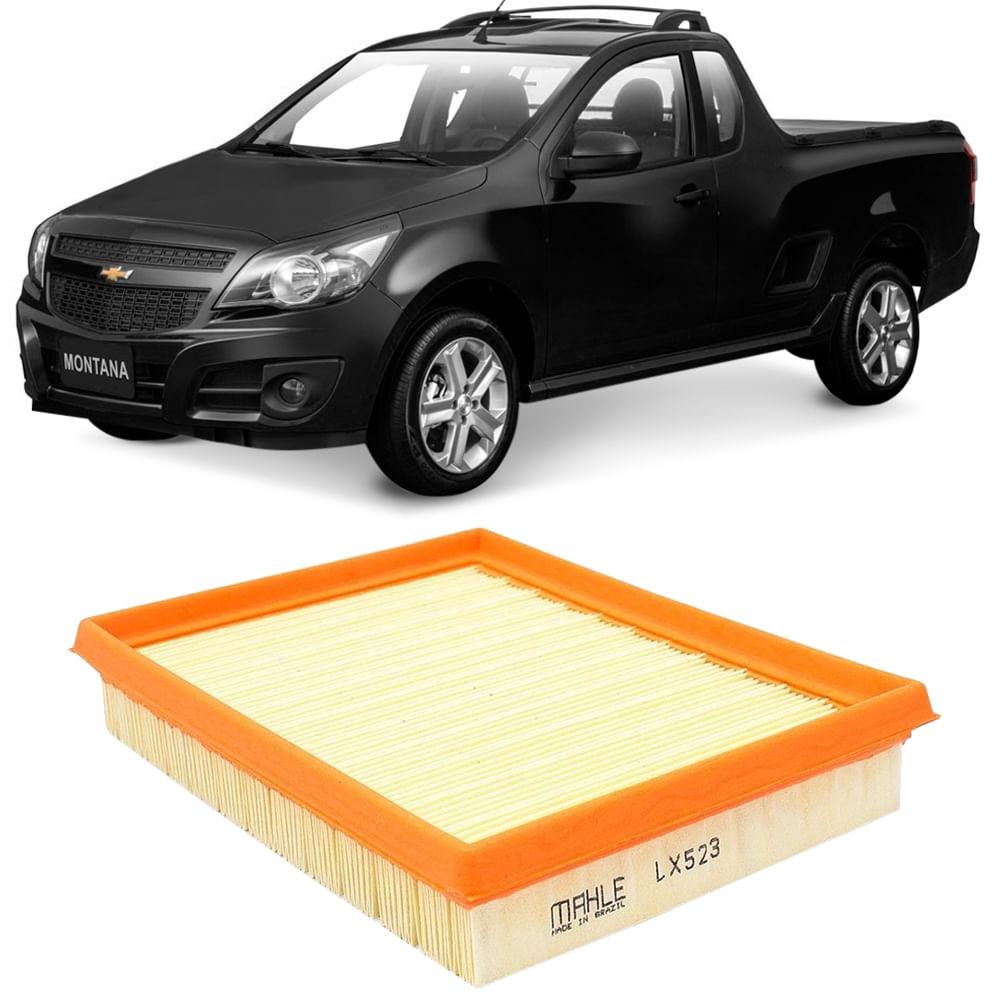 Filtro Ar Chevrolet Montana 1.4 2010 A 2021 Metal Leve Lx523