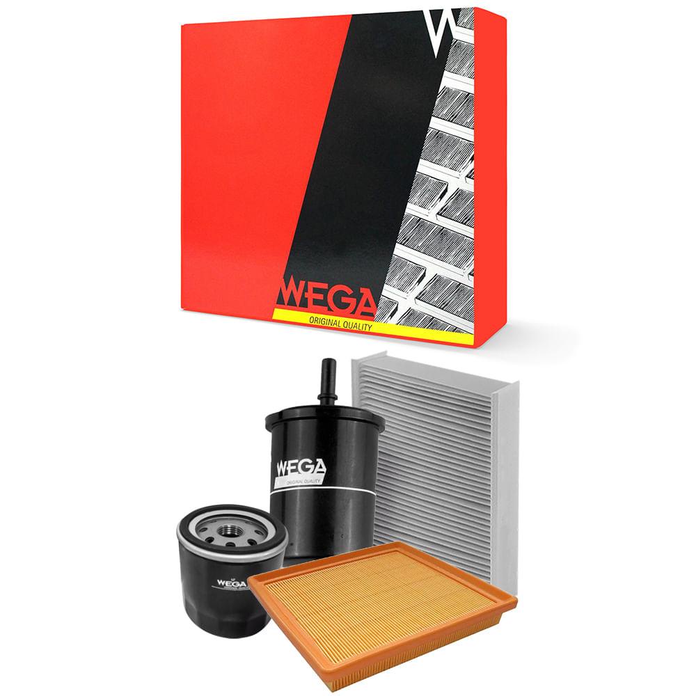 Kit Troca De Filtros Volkswagen Golf Polo Virtus 1.6 16v - Spare Parts and Accessories for Vehicles