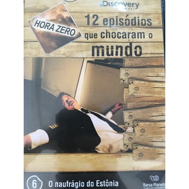 Documentário O Naufrágio do Estônia: Uma coleção imperdível que recria o trágico naufrágio da balsa Estônia (dvd) (Novo, Lacrado)