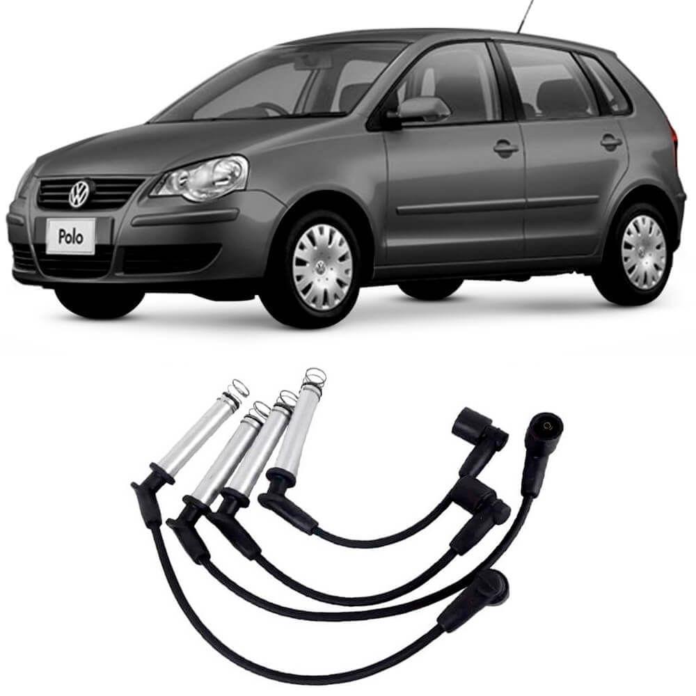 Detalhes do Jogo Cabo Vela Ignição Volkswagen Polo 2.0 2003 A 2006 Ngk