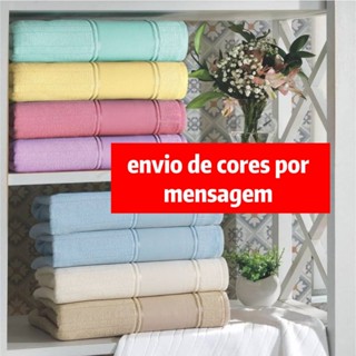 Kit 10 Toalhas Lavabo Dohler Velour Artesanalle para bordados em ponto russo e pinturas