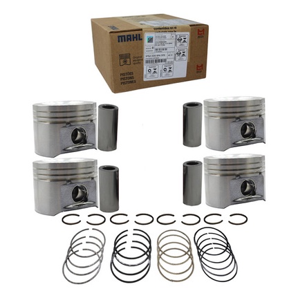 Kit Pistão E Anél Stander Fox 1.0 8v 2007 2008  Metal Leve