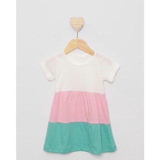 Vestido Bebê Três Marias Curto Off White