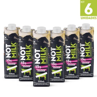 Kit 6x NotCo NotMilk High Protein 15g Baunilha Coco 250ml