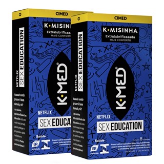 Kit com 2 K-Med K-Misinha Tradicional Sex Education 8 unidad