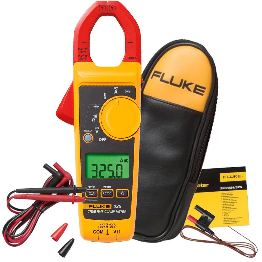 Alicate Amperímetro 325 Fluke True-RMS 400A - 600V em Oferta na Shopee