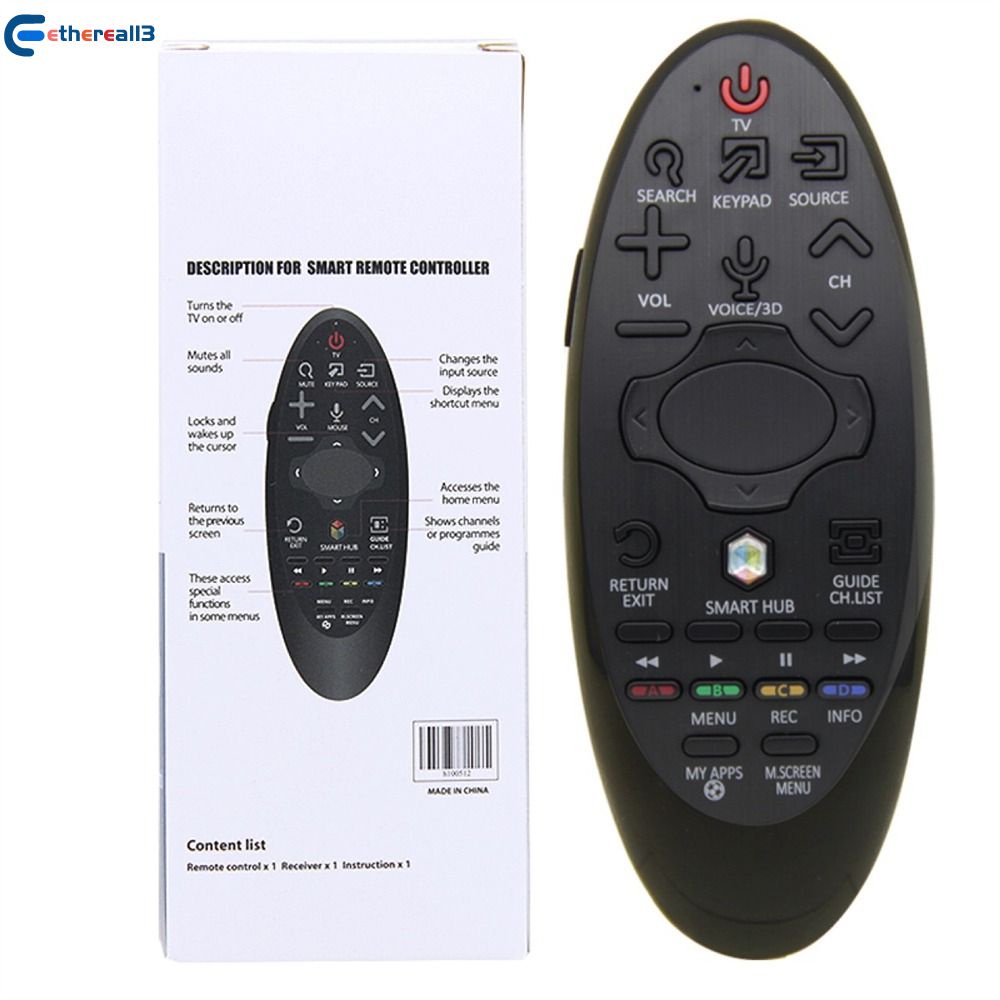 Para Samsung OLED Smart TV Que Vende Suprimentos Para Casa 01182G Controle Remoto ABS Classificação Mais Alta Host De Controle Remoto Inteligente ABS Smart Tv Acessórios Elétricos Remotos 01185D ETHEREAL13