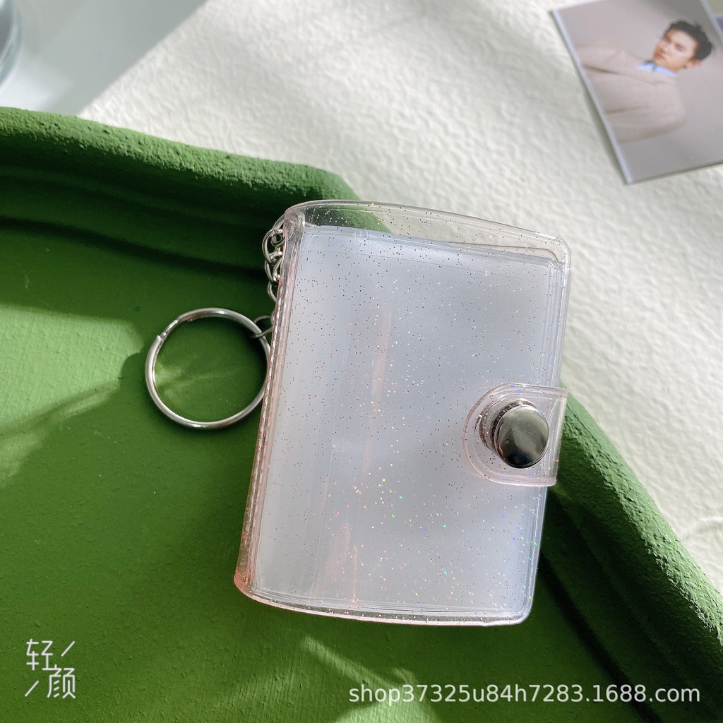 Mini Álbum De Fotos Chaveiro De Big Head Photo Star Storage Book Pingente