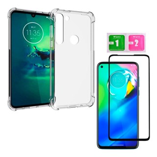 Capa Case Capinha Para Moto G8 Power + Película 3D Vidro Temperado