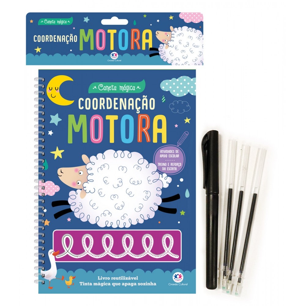 Livro Infantil Coordenação motora - Ciranda Cultural