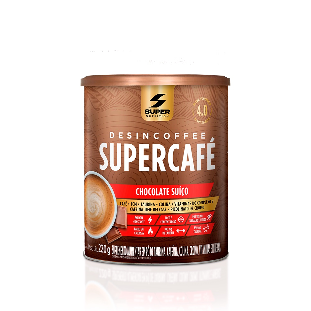 Desincoffee Supercafé Chocolate Suíço - Food & Beverages