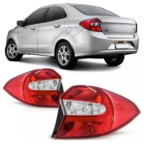 Lanterna Traseira Ford Ka Sedan 2015 2016 2017 2018 Bicolor