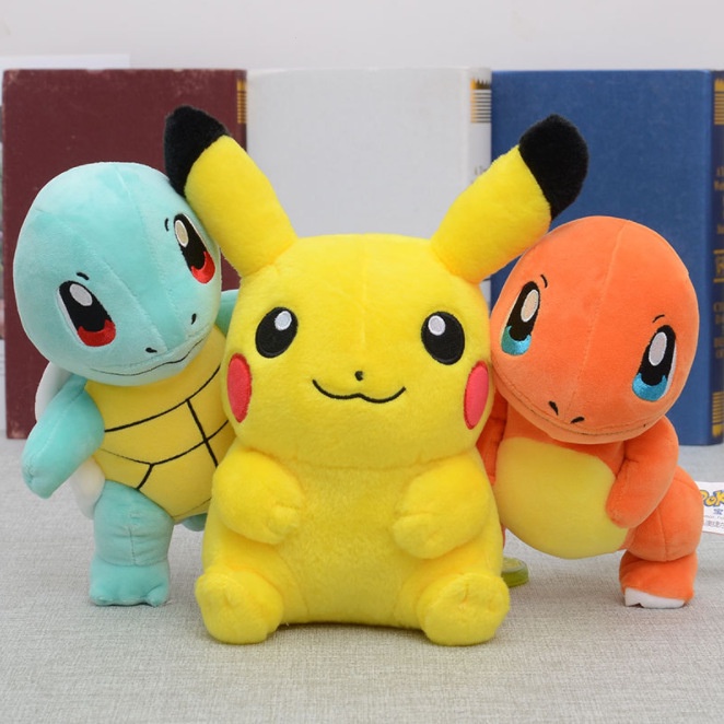 Pokemon Pikachu Anime Charmandaa Bulb Toy Presente De Aniversário Para Crianças Brinquedo De Pelúcia