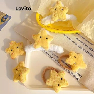 Lovito Presilhas De Cabelo Fofas De Estrela De Desenho Animado Para Mulheres LFA10394