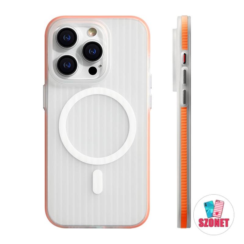 Capa De Telefone Magnética Transparente De Carregamento Sem Fio Macia À Prova De Choque Para iPhone 17 16 15 14 13 12 11 em Oferta na Shopee