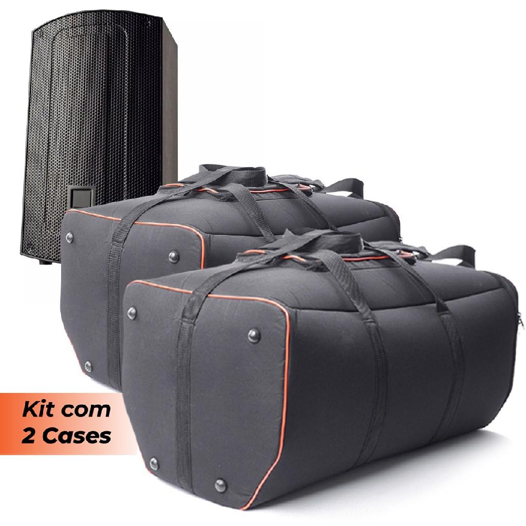 2 Bolsa Case Capa Compatível C/ Jbl Max 12 Acolchoada New