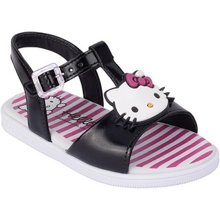 Sandália Infantil Hello Kitty baby by WorldColors - Preto em Oferta na Shopee