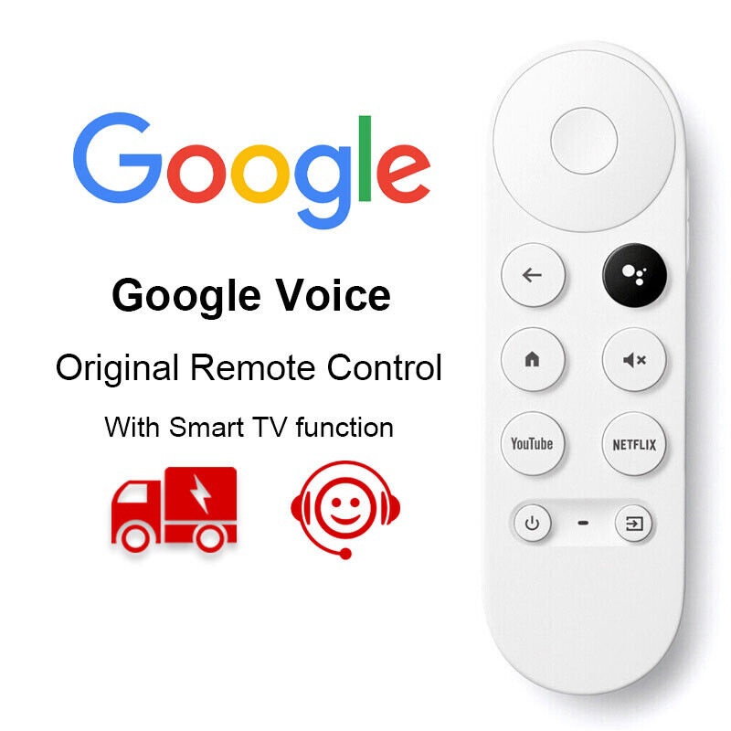 G9N9N para Chromecast com controle remoto Bluetooth por voz para GA01920-US, GA01923-US, GA01919-US, requer Chromecast