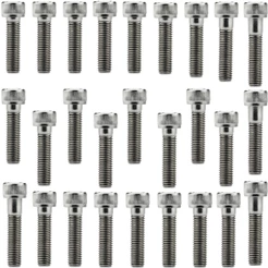 Kit parafusos inox tampa motor lateral esquerda+direita XLX250R XLX 250R 1984 a 1992