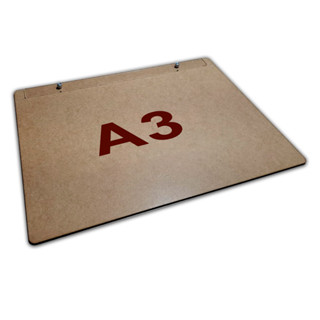 PRANCHETA PARA DESENHO TECNICO E PINTURA A3 MDF em Oferta na Shopee