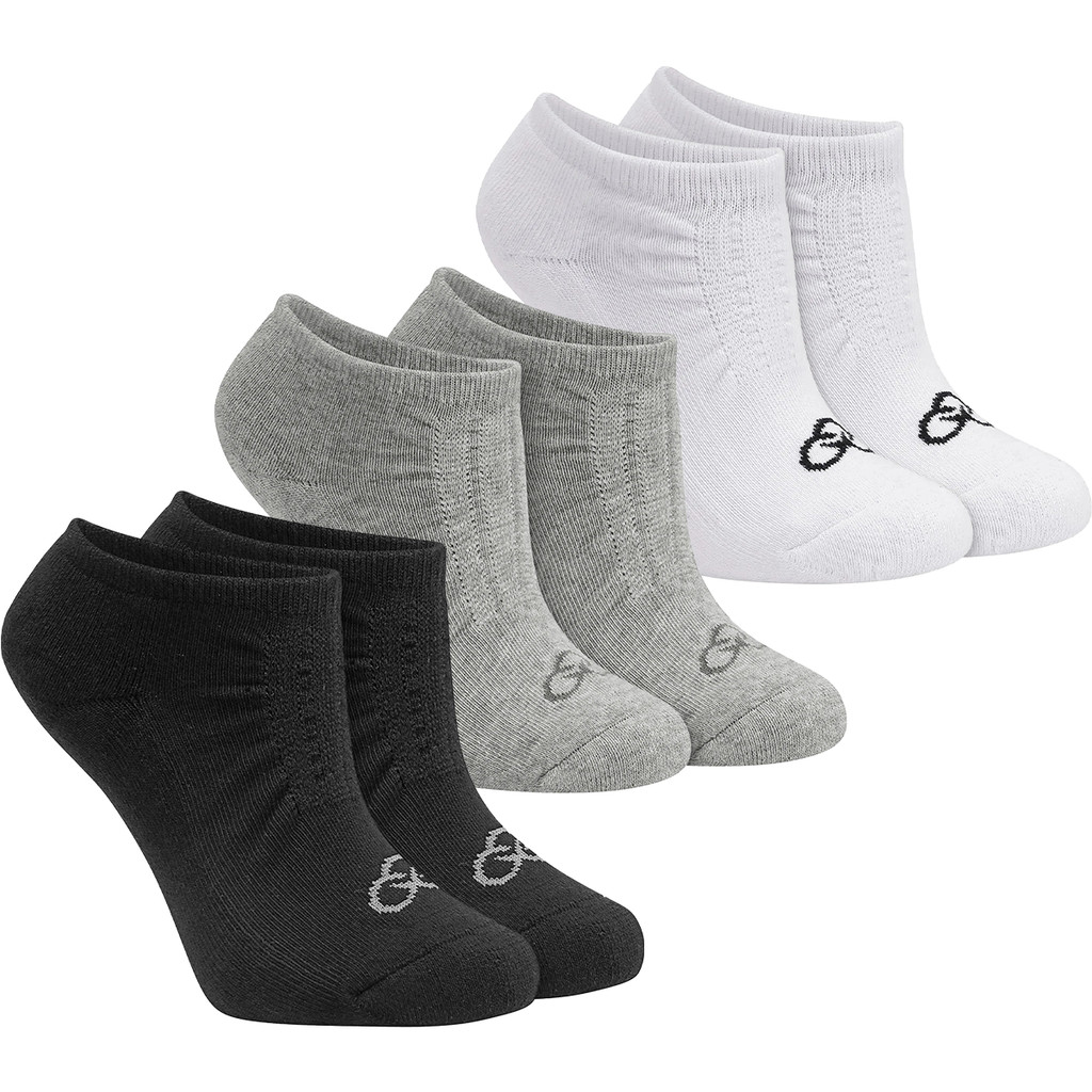 Kit 3 Pares de Meias Invisível Algodão Fitness Unissex Original Olympikus em Oferta na Shopee