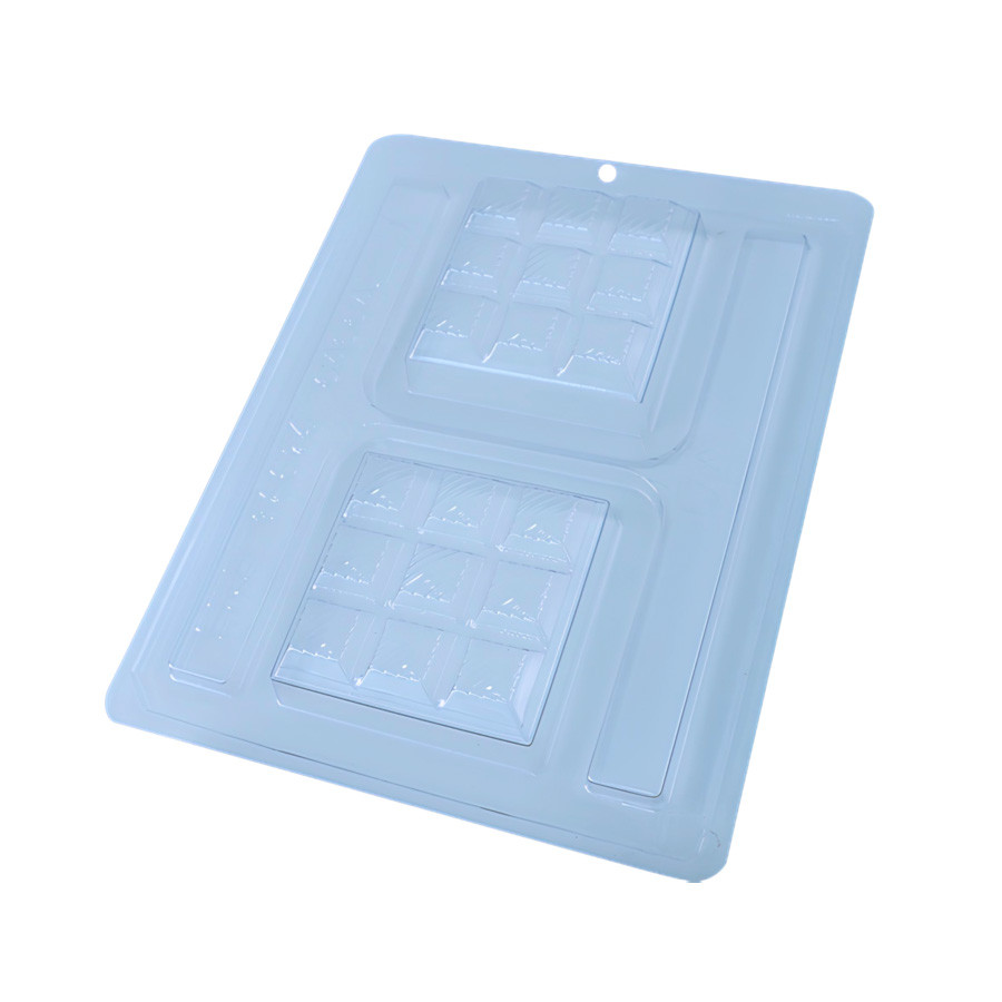 Forma de Acetato Especial Tablete Quadrado - Ref.10614 - 1 unidade - BWB - Rizzo em Oferta na Shopee