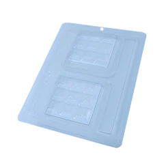 Forma de Acetato Especial Tablete Quadrado - Ref.10614 - 1 unidade - BWB - Rizzo