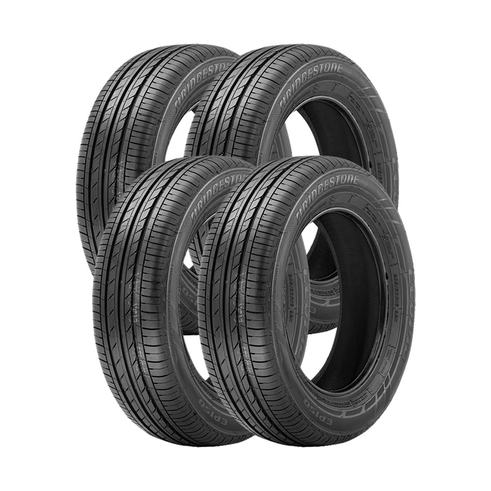 Jogo 4 Pneus Bridgestone Aro 15 Ecopia EP150 195/65R15 91H em Oferta na Shopee