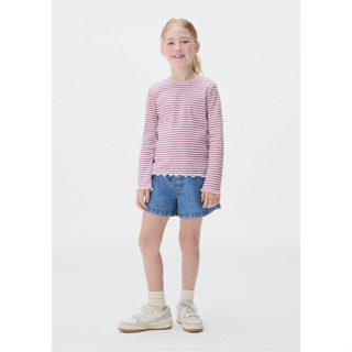 Shorts Jeans Infantil Menina Com Cordão Hering Kids em Oferta na Shopee