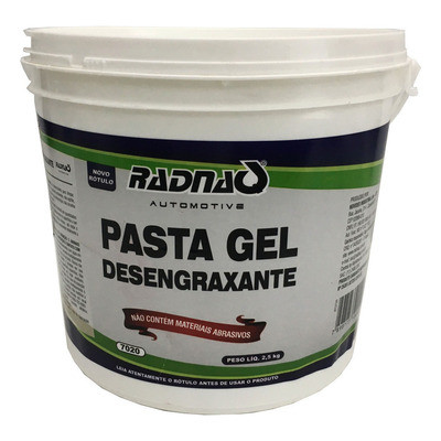 Pasta Desengraxante Limpa Maos GRANDE Radnaq 2.6kg