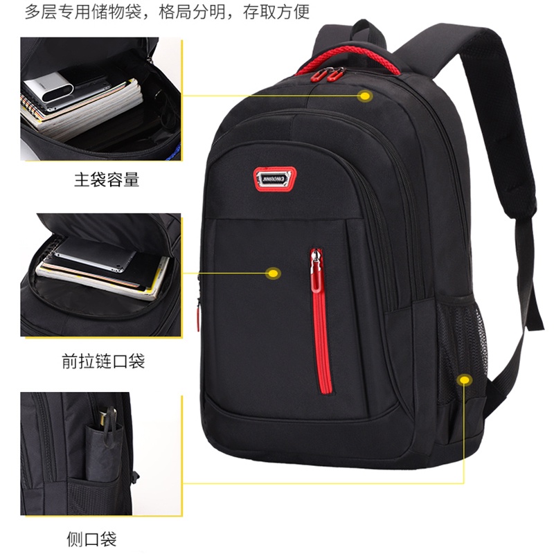 Mochila Masculino e Feminina Impermeável Resistente Reforçada Grande Para Notebook