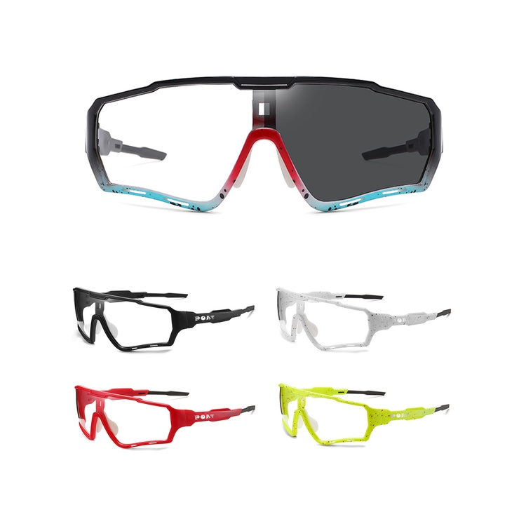 Novo Estilo Óculos De Sol Fotocromáticos SportsMen Mulheres Mtb Bicicleta Ciclismo