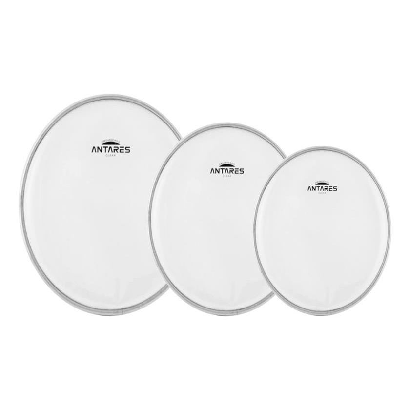 Kit Pele Bateria Resposta Antares Clear 10  12  16  Pol Adhc em Oferta na Shopee