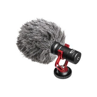Microfones Boya BY-MM1 Condensador Omnidirecional Preto
