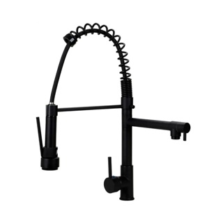 Torneira para cozinha Gourmet Misturador Monocomando Munim Pingoo - Preto em Oferta na Shopee