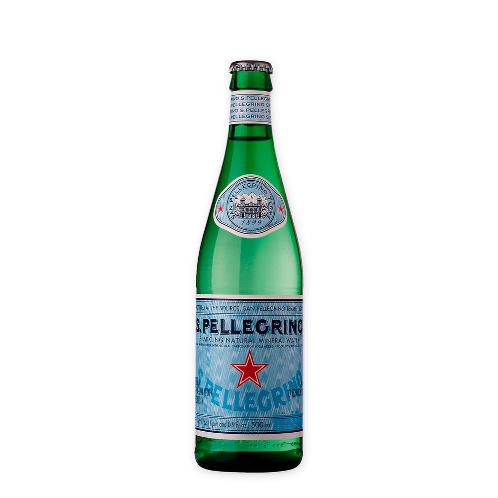AGUA SAN PELLEGRINO MINERAL COM GÁS 505ML