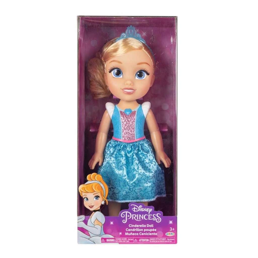 Boneca Disney Princesas Cinderela 38cm com Sapatos Removíveis para Crianças a Partir de 3 Anos Multikids - BR2015 em Oferta na Shopee