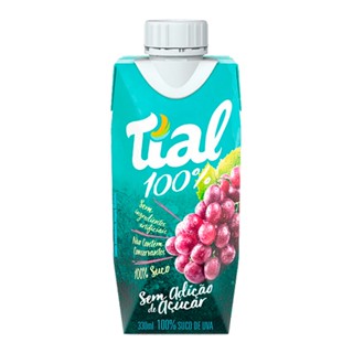 Suco Tial 100% Uva Sem Adição de Açúcar 330ml