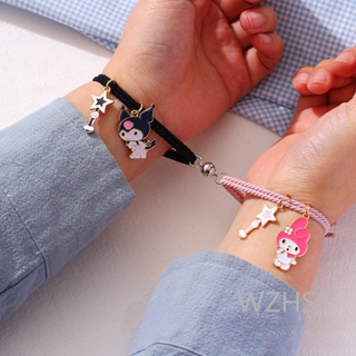 Pulseira De Casal Com Pingente De Desenho Animado Fofo – Atração Magnética Presente Ideal Para Namorado , Namorada Ou Me em Oferta na Shopee