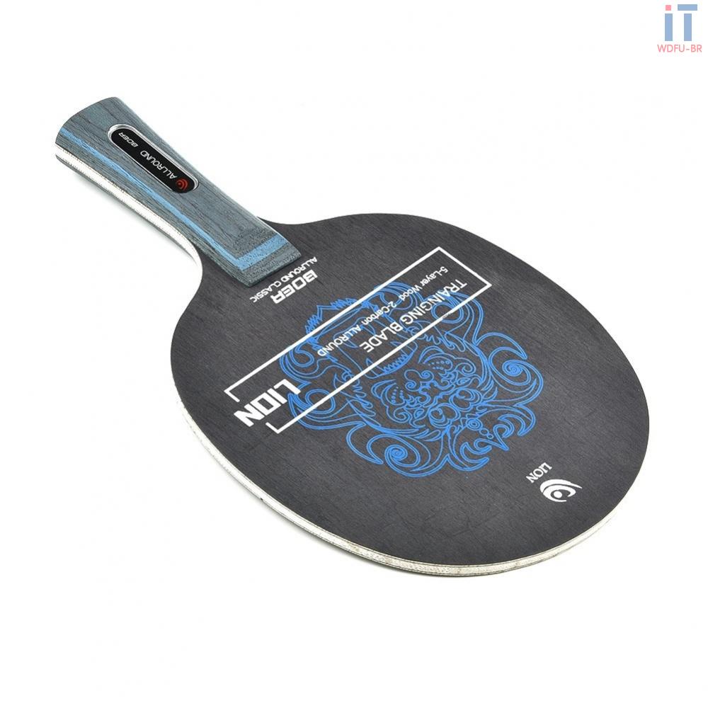 [WDFU-BR]Racket Blade BOER Bottom Ping Pong Blade Ping Pong Table Tennis Convenient-New In 10-