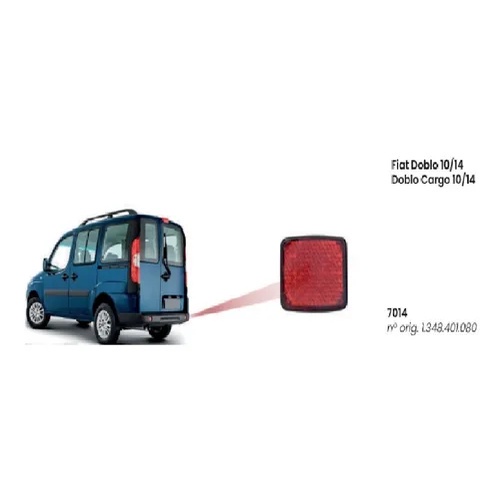 Lanterna Refletor Para-choque Lados iguais  Doblo E Doblo Cargo 2010 A 14