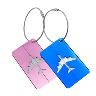 Kit 2 Tags Mala Viagem Segura Etiqueta A Prova De Água Resistente Colorida em Oferta na Shopee
