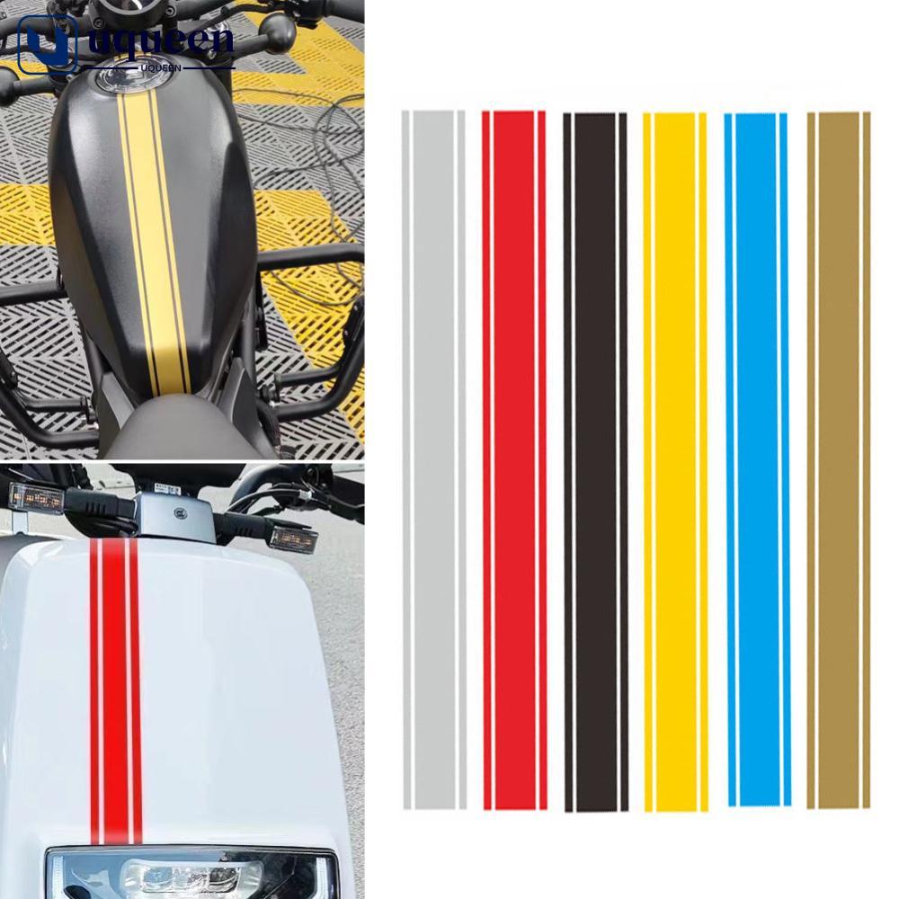 UQUEEN 50cm/20inch Decalques Do Tanque De Motocicletas Decoração Autocolantes Combustível DIY Acessórios À Prova D'água