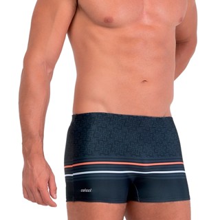 Sunga Boxer Estampa Listra Moda Praia Adulto Colcci