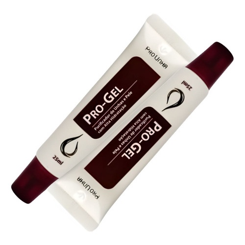 2 Antimicótico Fortalecedor Unhas Pele Pro Gel 25ml Pro Unha