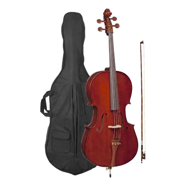 Violoncelo Eagle Ce200 4/4 Arco Breu Capa Bag